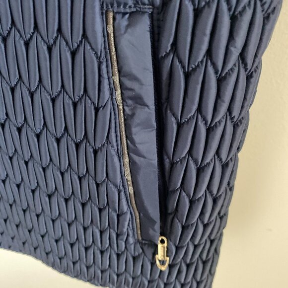 US POLO ASSN QUILTED OUTDOOR VEST TAILORED NAVY SIZE 36EU - Picture 7 of 8